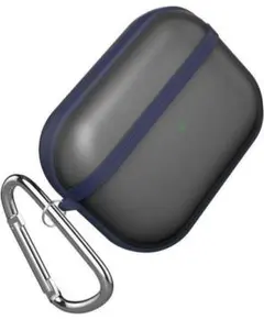 AirPods Pro ケース 保護カバー 分離式 ブルー