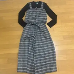 Lindsay パンツセットアップ チェック 女の子 160