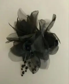 エフデ　コサージュ　ブラック