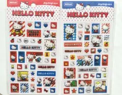 ハローキティー ぷっくりシール 2枚セット 韓国