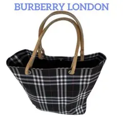 バーバリーロンドン　BURBERRY LONDON チェック柄　ミニハンドバッグ