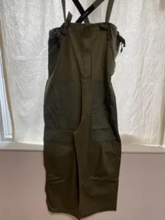 niko and ... ワークサロペット オリーブ色