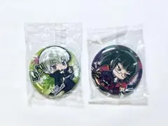 呪術廻戦 ぴた!でふぉめ　狗巻棘& 禪院真希缶バッジ