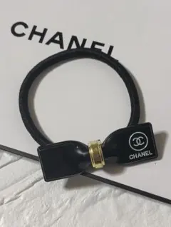 【数量限定】CHANELシャネル　ヘアゴムリボン型　残り3点