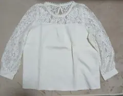 GRL　レース　トップス　M　長袖