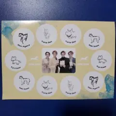 宝塚　雪組　瀬央ゆりあ　縣千　諏訪さき　華世京　シール