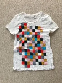 JCREW リネン Tシャツ　プリントTシャツ