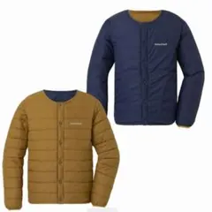 新品　モンベル　130サイズ サーマラップ　ラウンドネック　中綿ジャケット