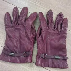 FURLA　手袋パープル