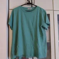 Samansa Mos2 ミントグリーン Tシャツ サイズF