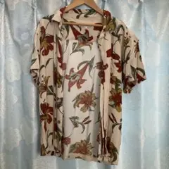 barcedos moderate 花柄アロハシャツ M