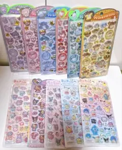 サンリオ　うるちゅるPOPシール　コンプリートセット
