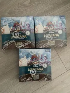 ディズニー ロルカナ　大いなるアズライト　シュリンク付き未開封 3BOXセットのサムネイル