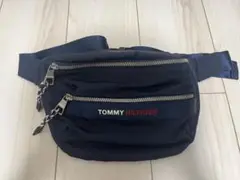 TOMMY HILFIGER ボディバッグ ネイビー