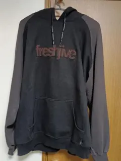 freshjive プルオーバー パーカー ブラック