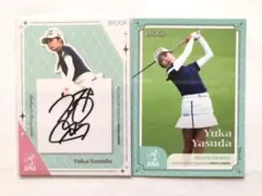 安田 祐香 直筆 サイン 女子 ゴルフ ツアー初V】安田祐香選手直筆サインフォト(保証書付)女子ゴルフ