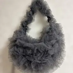 LOWRYSFARM チュールフリルショルダーバッグ