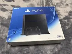 PS4 本体 500GB ジェットブラック　コントローラー付　箱付き