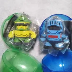 [訳アリ]　ブロッケンJr.＆ロビンマスク　キン肉マン　ドットフィギュアチャーム