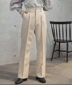 センタープレス スラックス