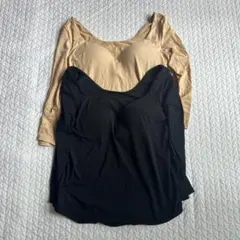 エアリズムコットンブラTシャツ mame マメクロゴウチ UNIQLO L