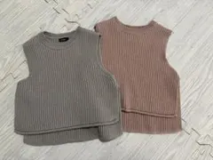 Aosta 韓国子供服　ニットベスト