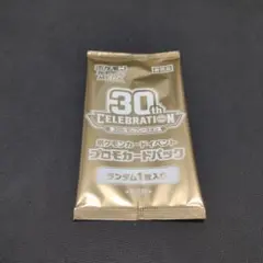 ポケモンカード 30th ジムプロモ未開封 1パック