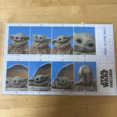 STARWARS グローグー 証明写真風ステッカー - メルカリ
