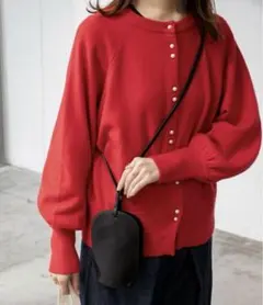 タグ付き　BONLECILL ラウンドポシェット マルチミニショルダーバッグ