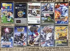 ソニー　SONY プレステ　PSP プレイステーションポータブル　ソフト　10点