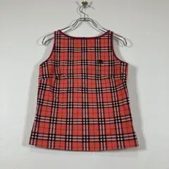 BURBERRY BLUE LABEL バーバリー　タンクトップ　赤　『M』のサムネイル