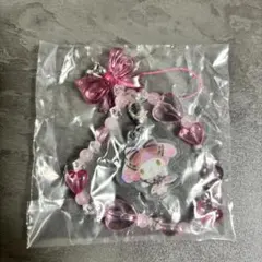 サンリオ きらきらビーズチャーム マイメロディ ガチャガチャ