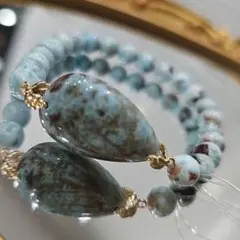 チョコレートラリマーブレスレット④