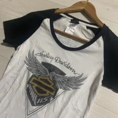 Harley-Davidson Tシャツ ラグランのサムネイル