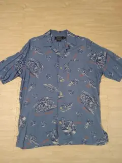 90s Dry Bones レーヨン アロハシャツ 蜘蛛 蝶 総柄 ロカビリー 90s Dry Bones レーヨン アロハシャツ 蜘蛛 蝶 総柄 ロカビリー - メルカリ