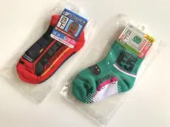 鉄下　電車靴下　電車キッズ靴下　男の子靴下　はやぶさ靴下12cm 20cm