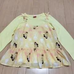 BABYDOLL 　ディズニープリンセス　ベル イエローTシャツ 130cm