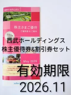 西武ホールディングス株主優待2026 - メルカリ