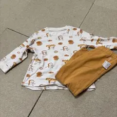 UNIQLO パンどろぼう長袖パジャマ　サイズ90
