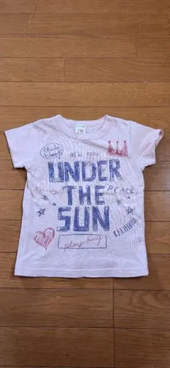 キッズ Tシャツ ピンク 110cmのサムネイル