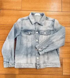 H&M ブルー デニムジャケット 140cm 女の子