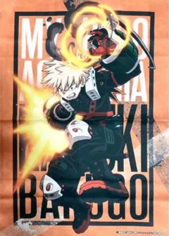ヒロアカ 爆豪　勝己　ジャンプショップ　布ポスター　僕のヒーローアカデミア
