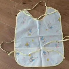 【新品未使用】ファミリア familiar お食事用エプロン ビニール ポケット