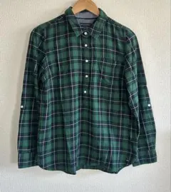 【美品】トミーヒルフィガー チェック柄 チュニック シャツ ブラウス M