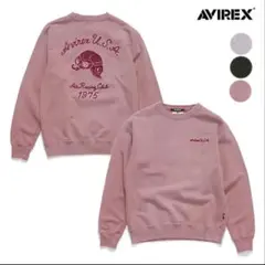AVIREX 50th ANNIVERSARY スウェット ピンク