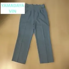 Vin ハイウエスト タックパンツ ブルー定価2万程のサムネイル