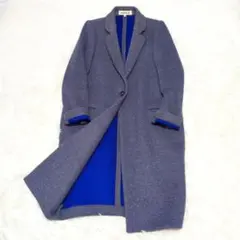 ▼エンフォルド【36】キルティング ダブル チェスター ロングコート ドッキング ▽エンフォルド【36】キルティング ダブル チェスター ロングコート