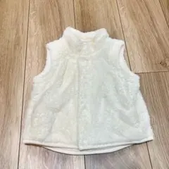 ベビー ベスト ボア フリース UNIQLO ユニクロ 80