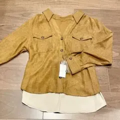 アンドクチュール And couture 新品　シャツ　ジャケット