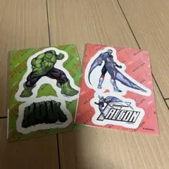 アベンジャーズ展 marvel マーベル　シール　ステッカー2枚セット